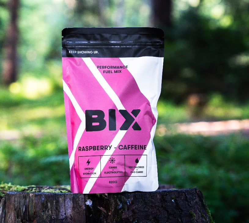 BIX - Performance Fuel Mix - 820g Bag - Raspberry-Caffeine
