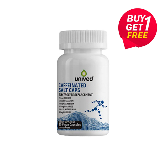 Unived Salt Caps - Caffeinated - 30 Capsules
