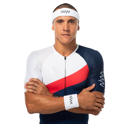 WYN republic - Signature Sweatband Set - White