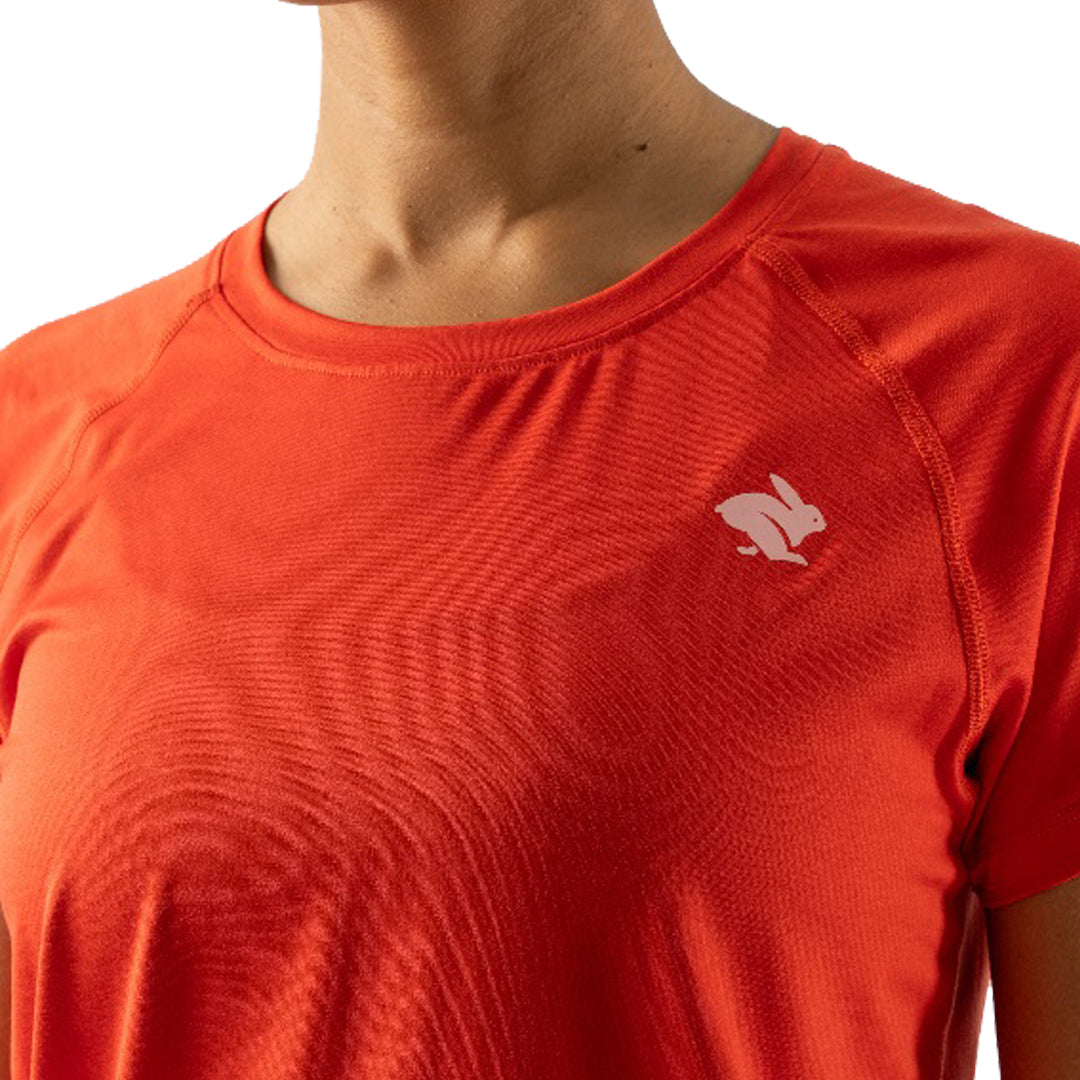 rabbit - EZ Tee Cropped - Grenadine - Women's