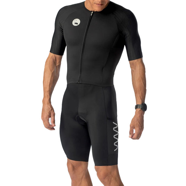 WYN republic - Hi Velocity X Triathlon Suit - Black - Men's