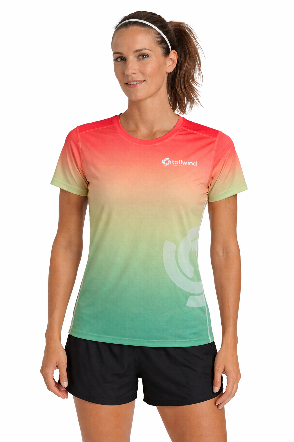 Tailwind Nutrition - Watermelon Gradient Tech Tee - Women's