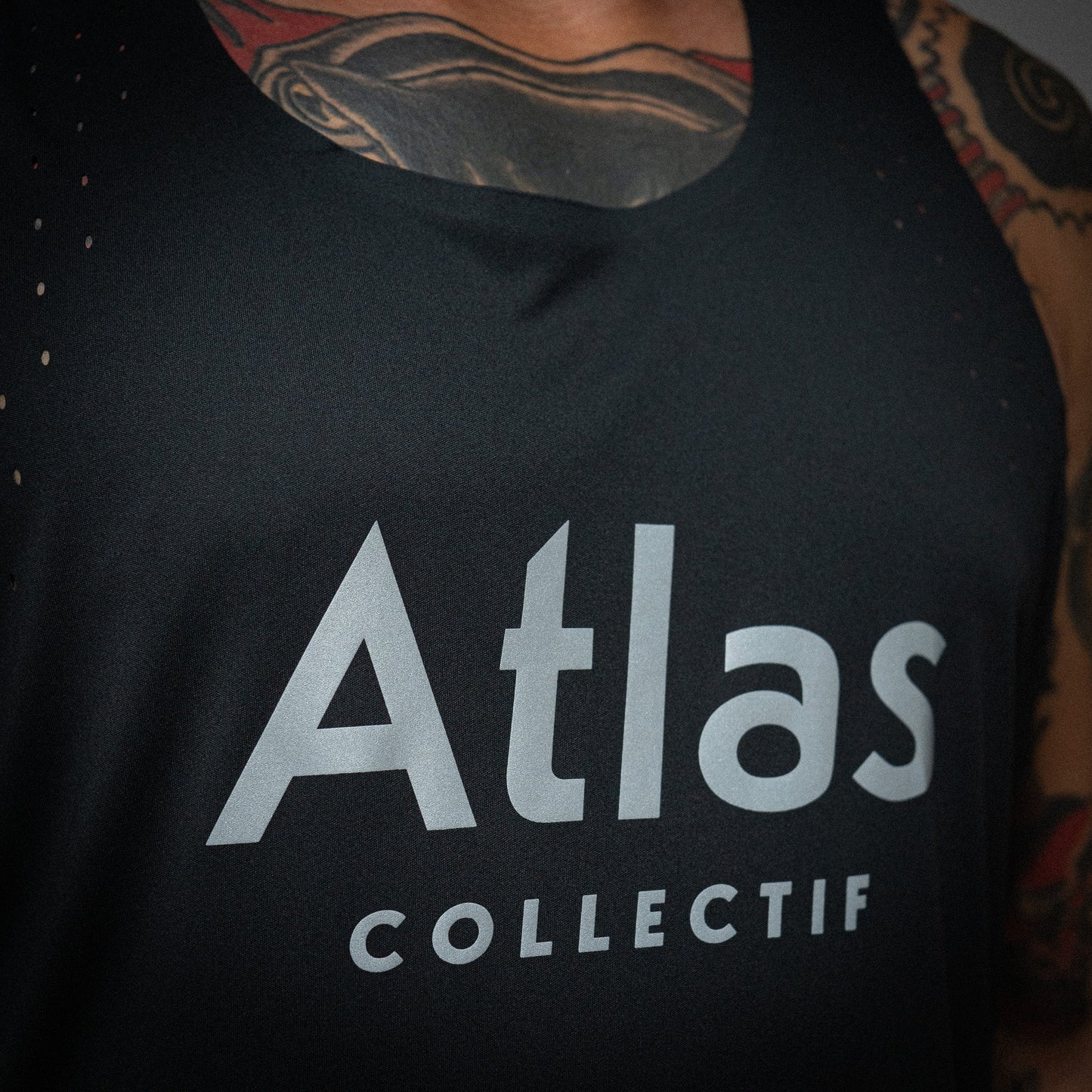 Atlas Collectif - Illumi Trax Running Tank - Black - Men's