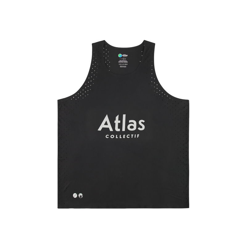 Atlas Collectif - Illumi Trax Running Tank - Black - Men's