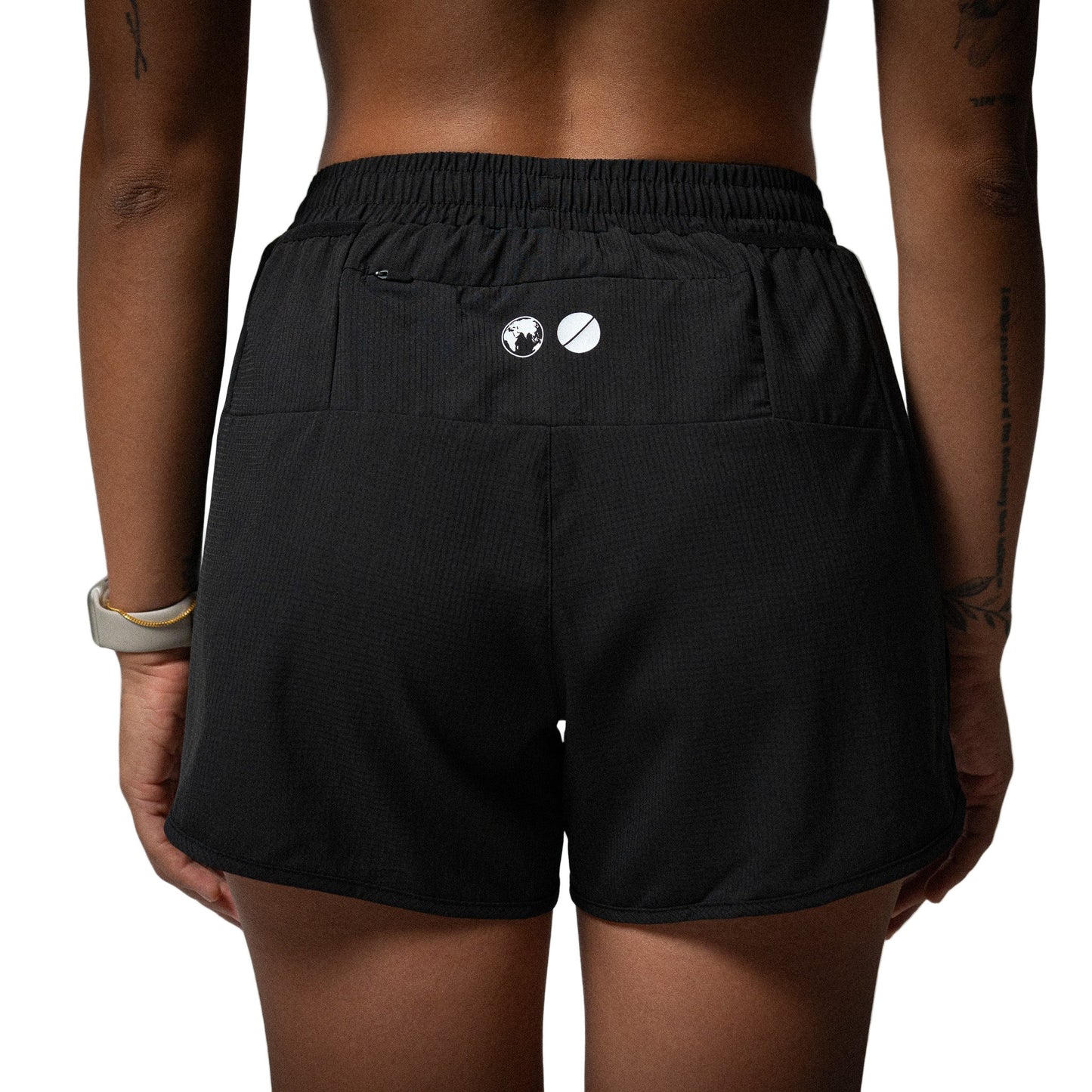 Atlas Collectif - Aeria Fortis 4" WMNS Race Shorts - Black - Women's
