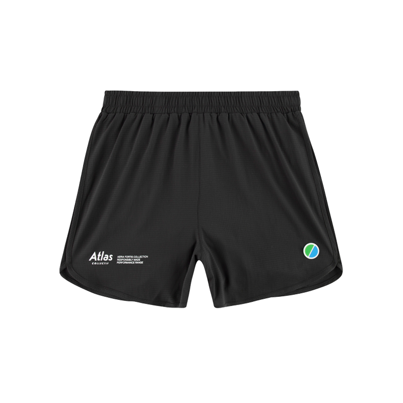Atlas Collectif - Aeria Fortis 4" WMNS Race Shorts - Black - Women's