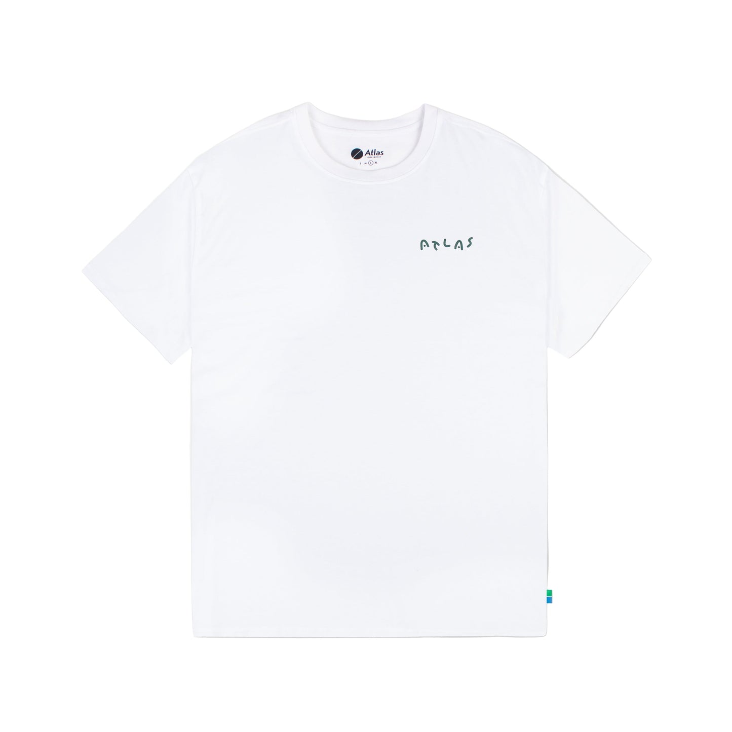 Atlas Collectif - Greenwood Forest Organic T-Shirt - White - Men's