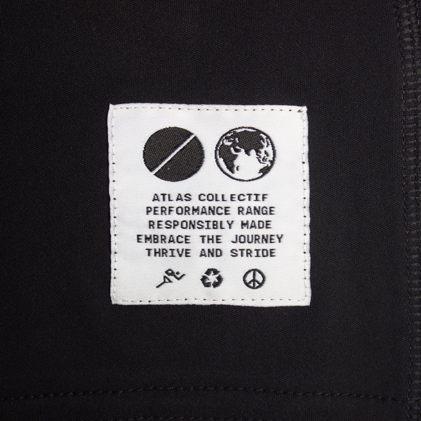 Atlas Collectif - Illumi Trax Running T-Shirt - Black - Men's