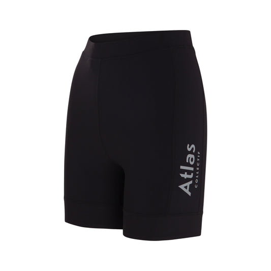 Atlas Collectif - Illumi Trax WMNS Running Half Tights - Black - Women's