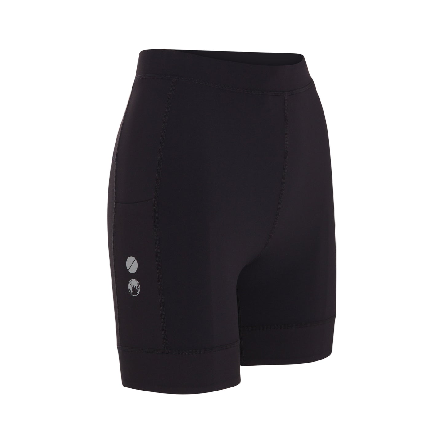 Atlas Collectif - Illumi Trax WMNS Running Half Tights - Black - Women's