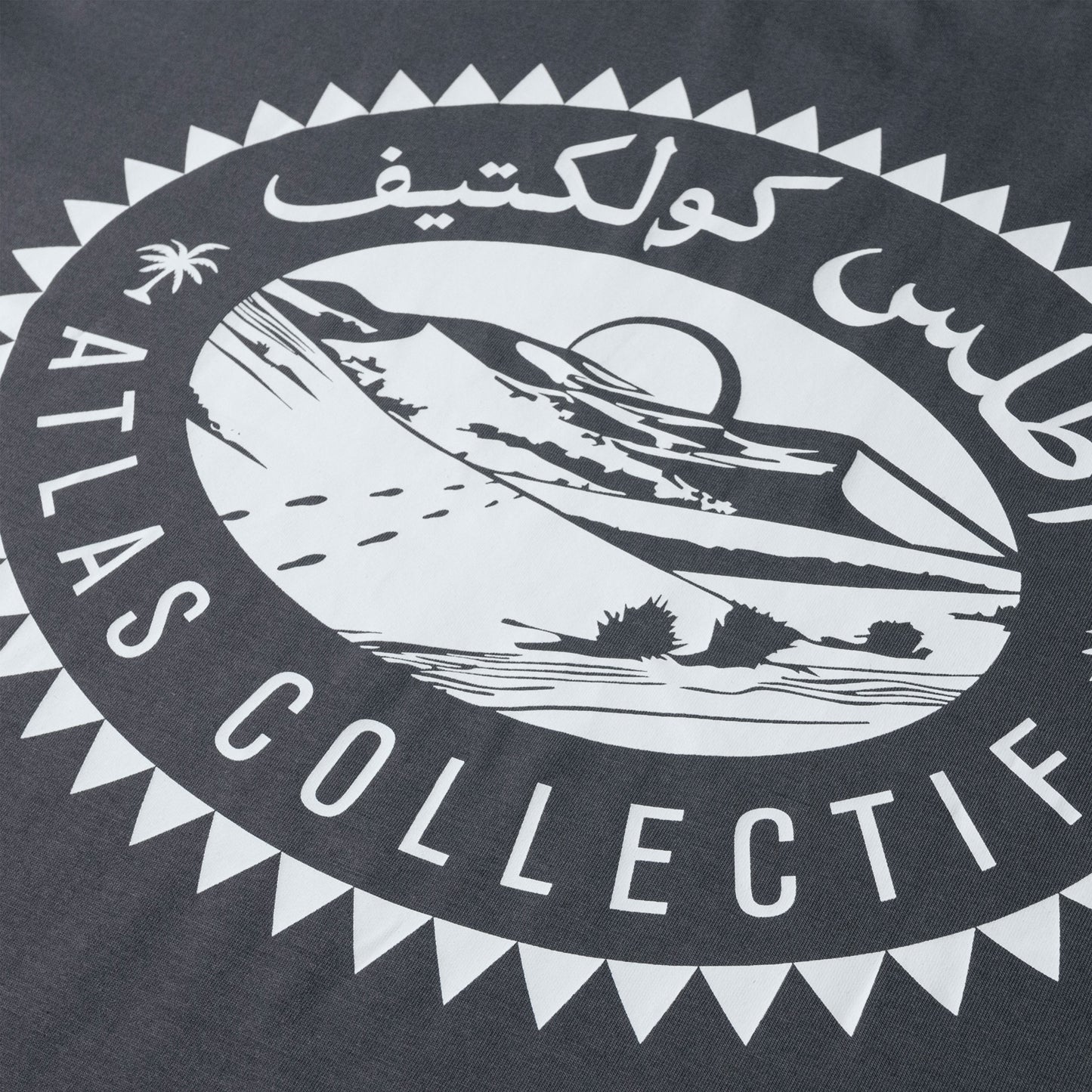 Atlas Collectif - International Running Club T-Shirt - Dark Grey - Men's