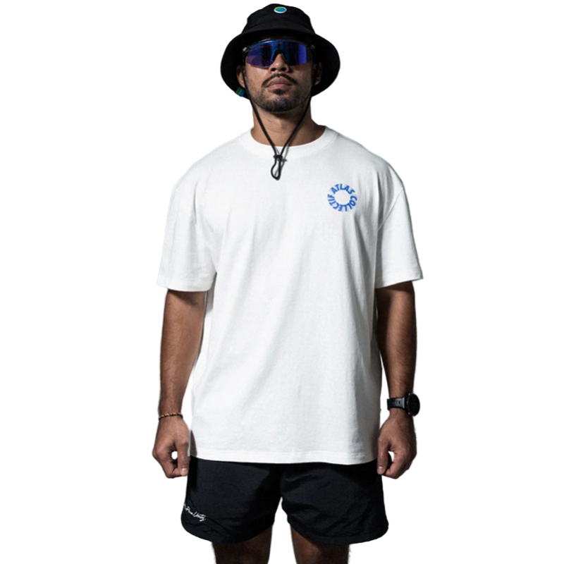 Atlas Collectif - Motion Organic T-Shirt- White - Men's