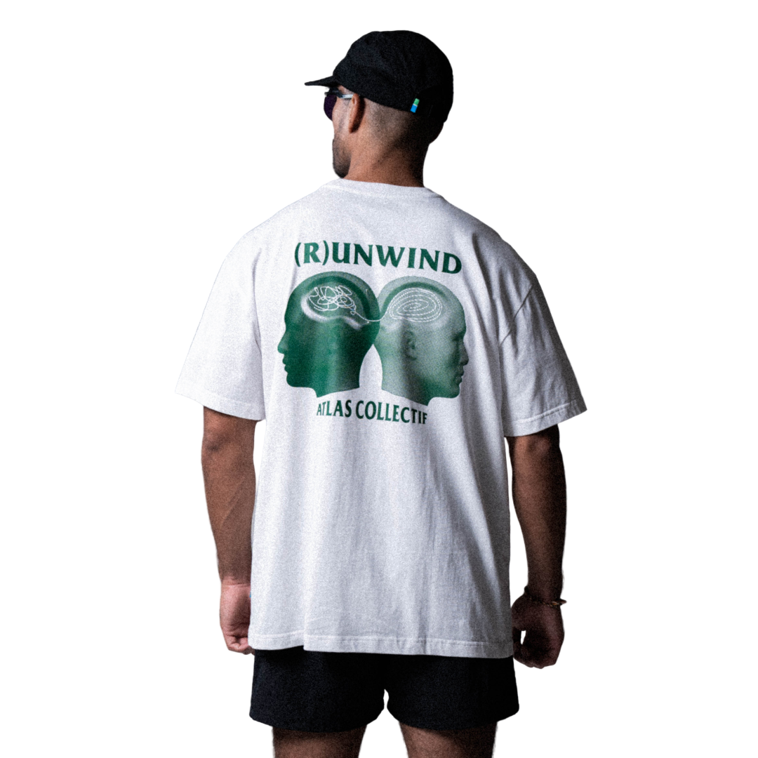 Atlas Collectif - (R)unwind Organic Cotton T-Shirt - White - Men's