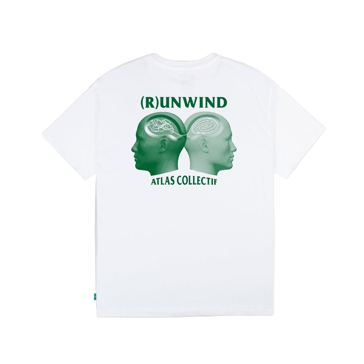 Atlas Collectif - (R)unwind Organic Cotton T-Shirt - White - Men's