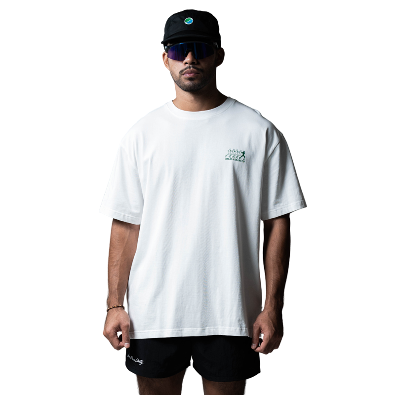 Atlas Collectif - (R)unwind Organic Cotton T-Shirt - White - Men's