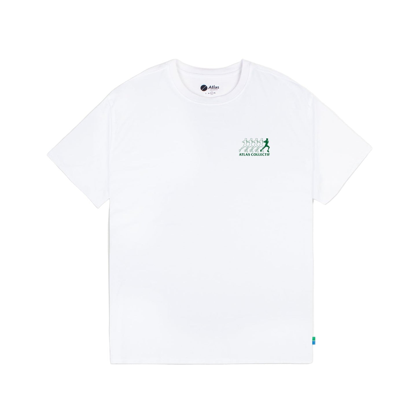 Atlas Collectif - (R)unwind Organic Cotton T-Shirt - White - Men's