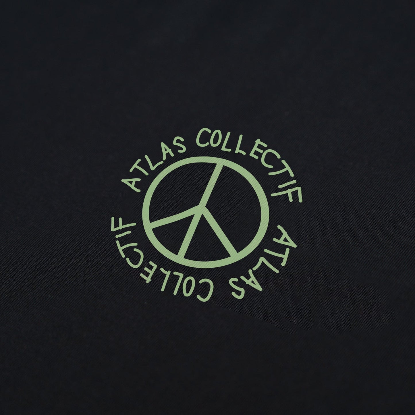 Atlas Collectif - Stride & Quest Organic T-Shirt - Black - Men's