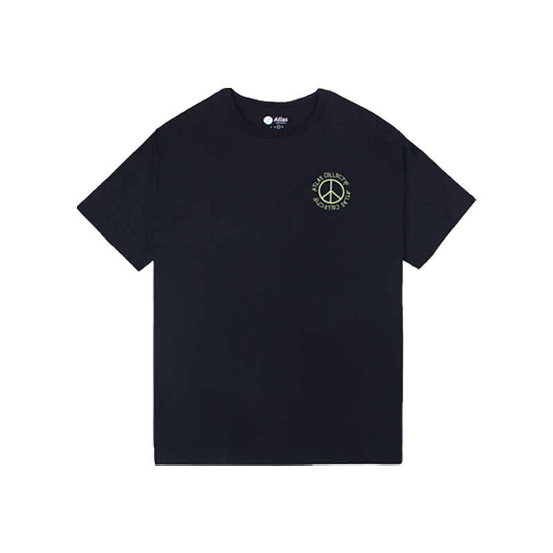 Atlas Collectif - Stride & Quest Organic T-Shirt - Black - Men's