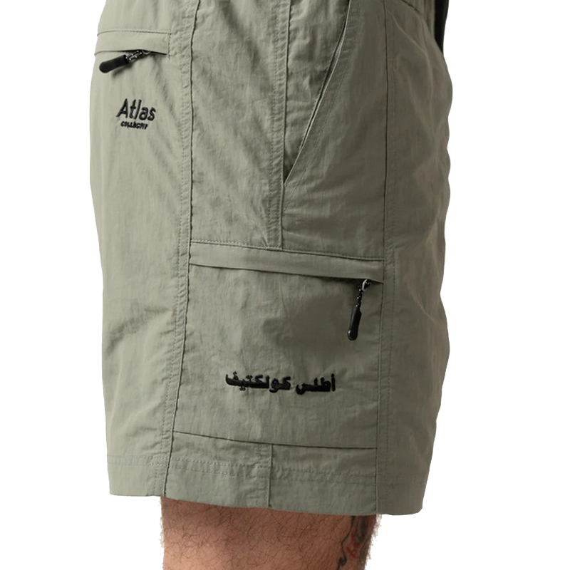 Atlas Collectif - Wadi Utility Trail Running Shorts - Green - Men's