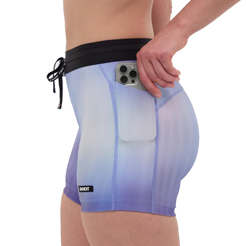 Bandit Running - Cadence™ 5" Compression - Deep Peri Blue Gradient - Women's