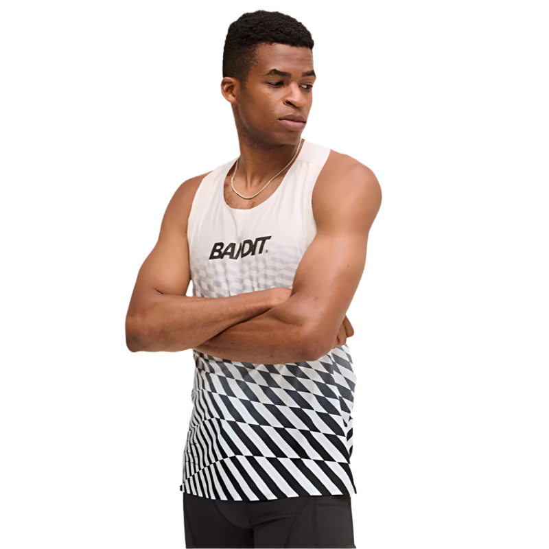 Red Dot Running Company - Bandit Running - Drift™ Mosaic Racing Singlet ...