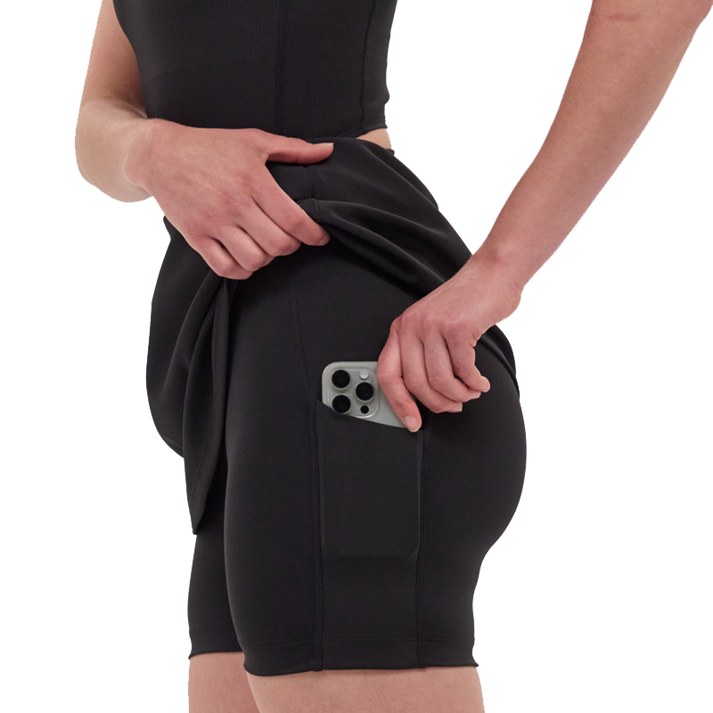 Bandit Running - Cadence™ Scoop Neck Run Dress - Black