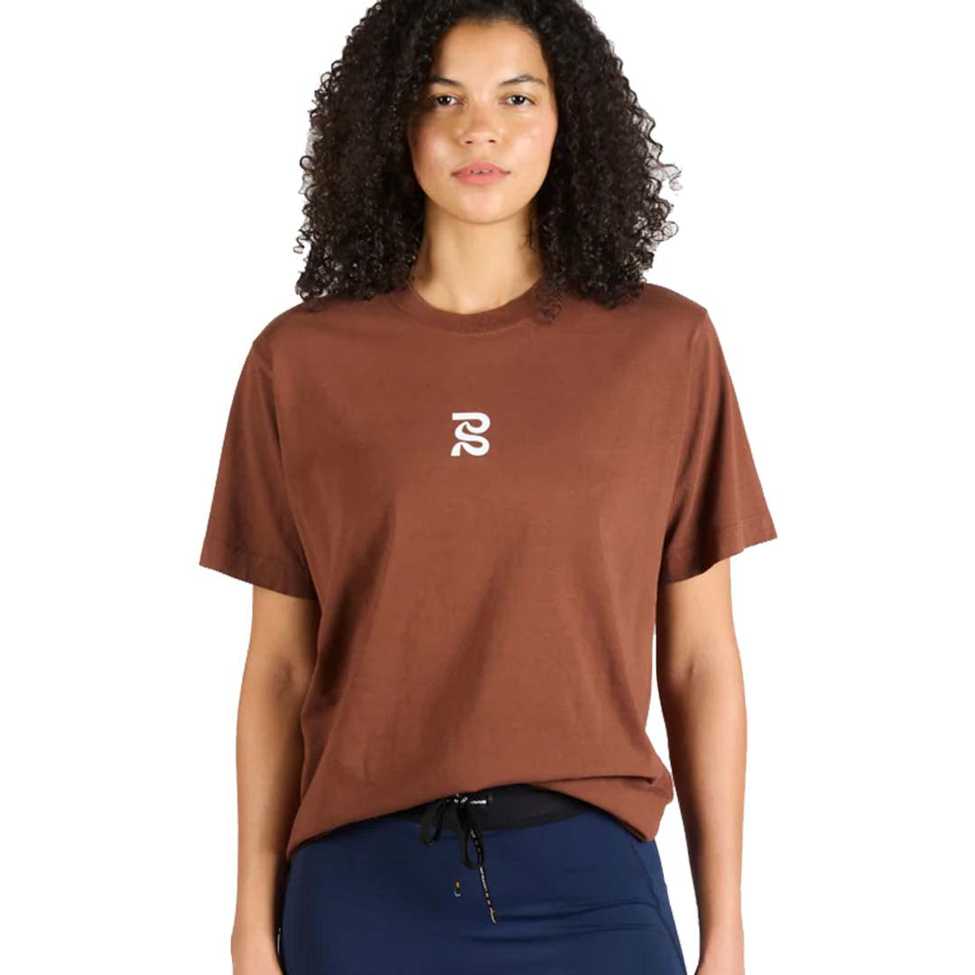 Bandit Running - Cylinder Evolve Cotton Tee - Deep Amber Brown - Unisex