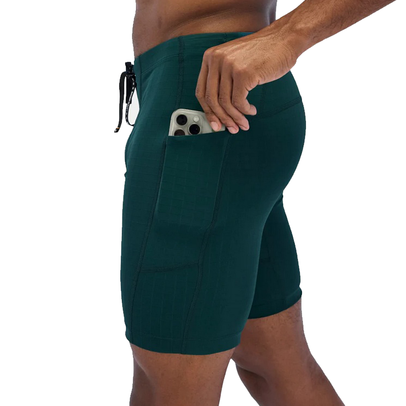 Bandit Running - Gridlock™ 7 Pocket Half Tights - Storm - Men's