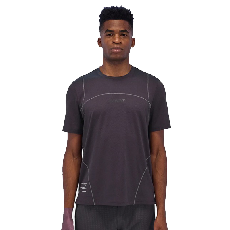 Bandit Running - Micromesh™ Reflecto Stitch™ Run Tee - Shadow - Men's