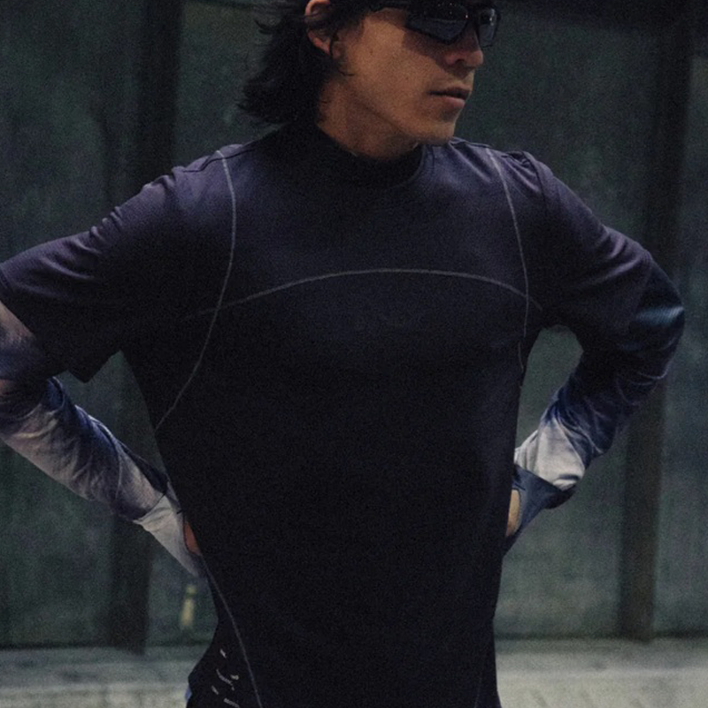 Bandit Running - Micromesh™ Reflecto Stitch™ Run Tee - Shadow - Men's