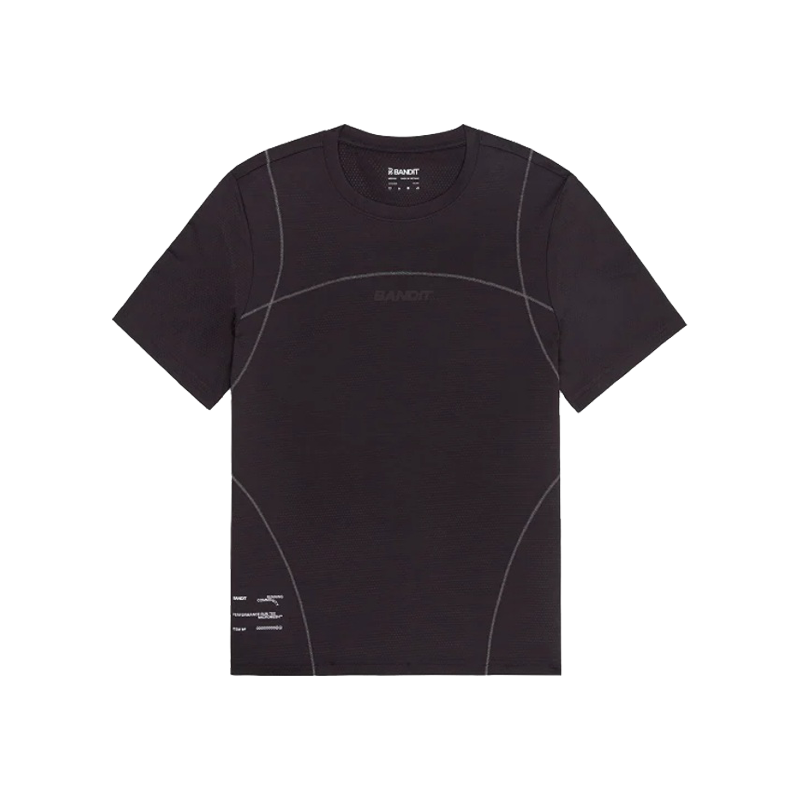 Bandit Running - Micromesh™ Reflecto Stitch™ Run Tee - Shadow - Men's