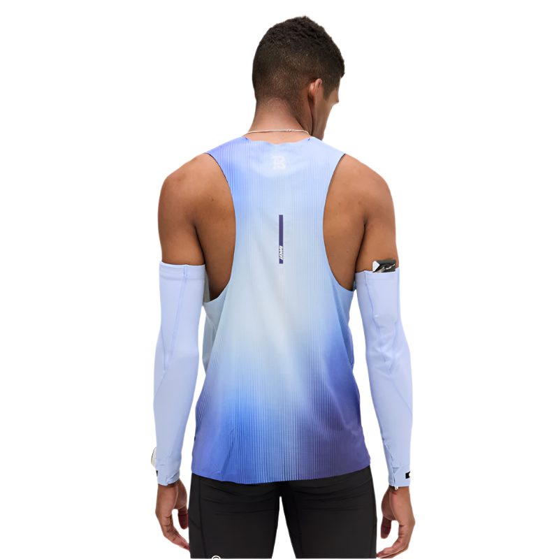 Bandit Running - Performance Singlet - Deep Peri Blue Gradient - Men's