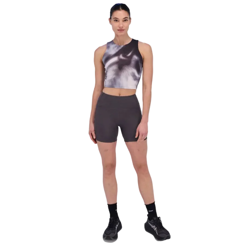 Bandit Running - Stamina™ 5" High Waist Compression Shorts - Shadow - Women's