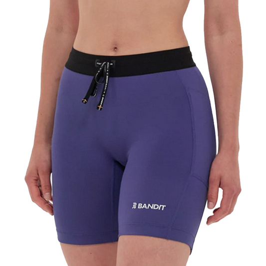 Bandit Running - Stamina™ 7" Compression Shorts - Purple Dusk - Women's