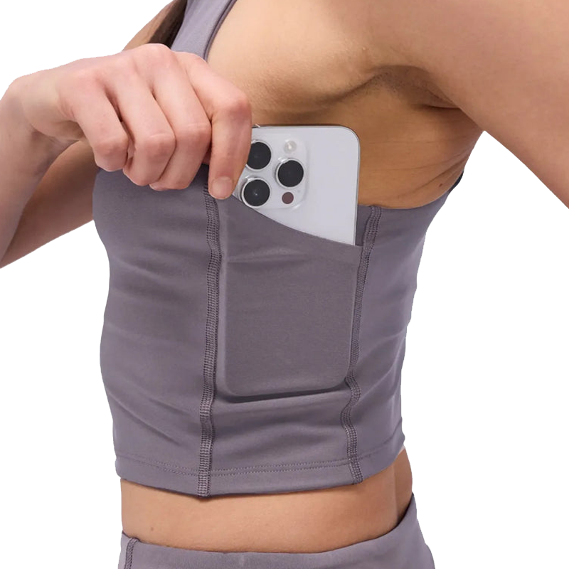 Bandit Running - Stamina™ Race Crop - Haze - Women's