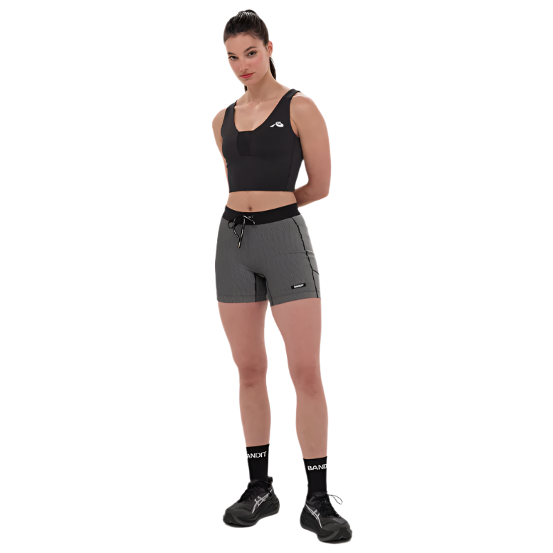 Bandit Running - Stamina™ Vela Race Crop - Black - Women's