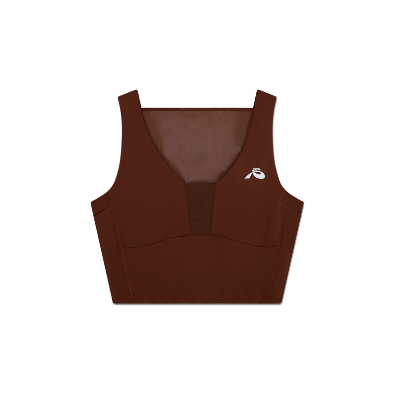 Bandit Running - Stamina™ Vela Race Crop - Coffee Bean - Women's