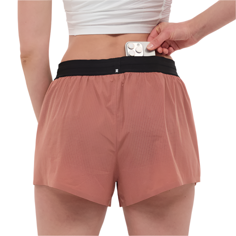 Bandit Running - Vento™ 3" Split Short - Baked Clay - Women's