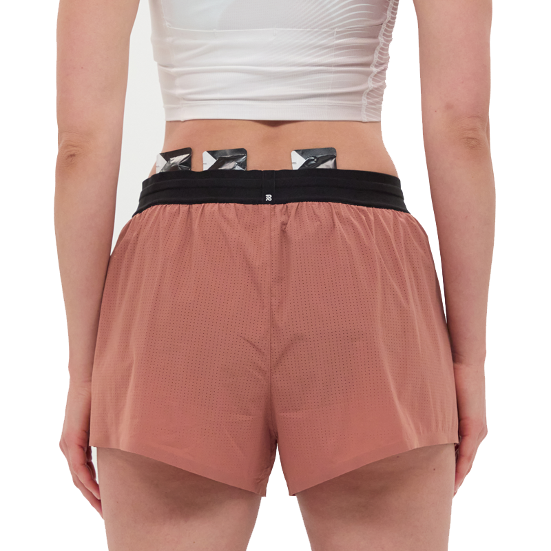 Bandit Running - Vento™ 3" Split Short - Baked Clay - Women's