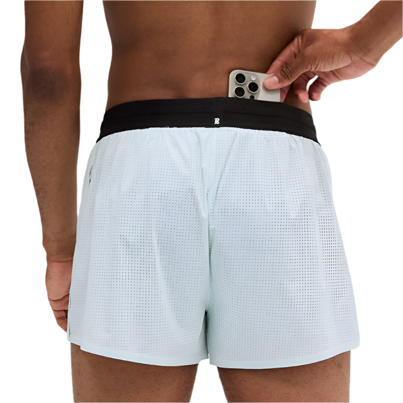 Bandit Running - Vento™ 3" Split Short - Minty Blue - Men's