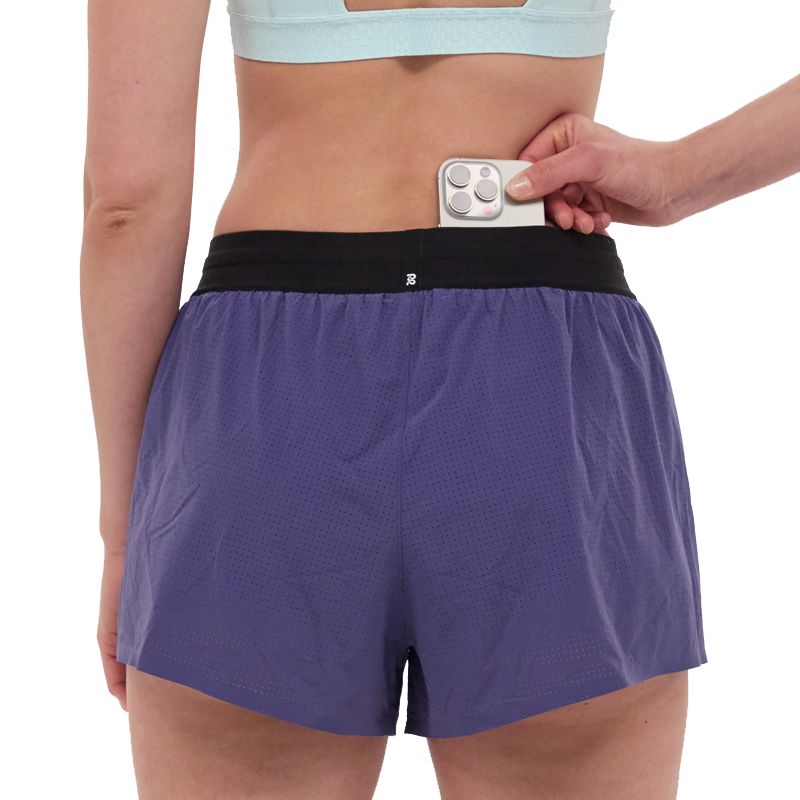 Bandit Running - Vento™ 3" Split Short - Purple Dusk - Women's