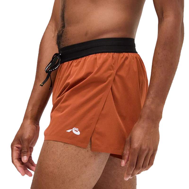 Bandit Running - Vento™ 3" Split Short - Rust- Men's