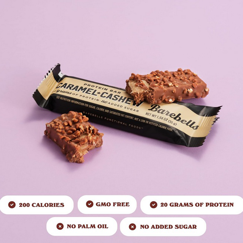 Barebells - Protein Bar - Caramel Cashew