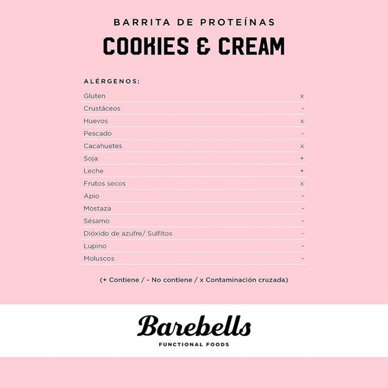 Barebells - Protein Bar - Cookies & Cream