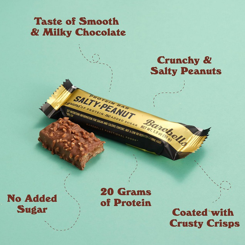 Barebells - Protein Bar - Salty Peanut