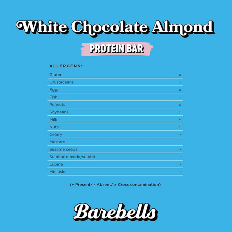 Barebells - Protein Bar - White Chocolate Almond
