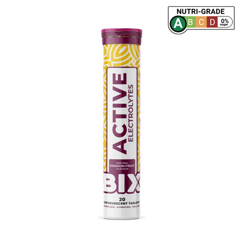 BIX - Active Electrolytes - Passion Fruit - Single Tube (20 Tablets)