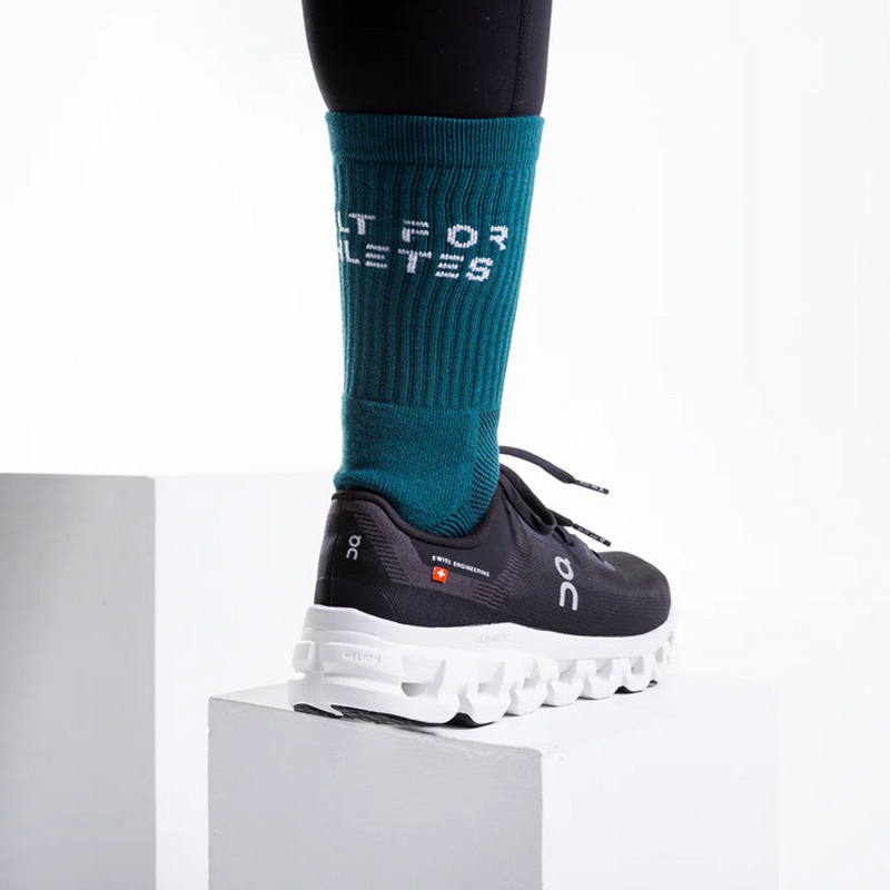 Built for Athletes  - Crew Training Socks - Forest Green