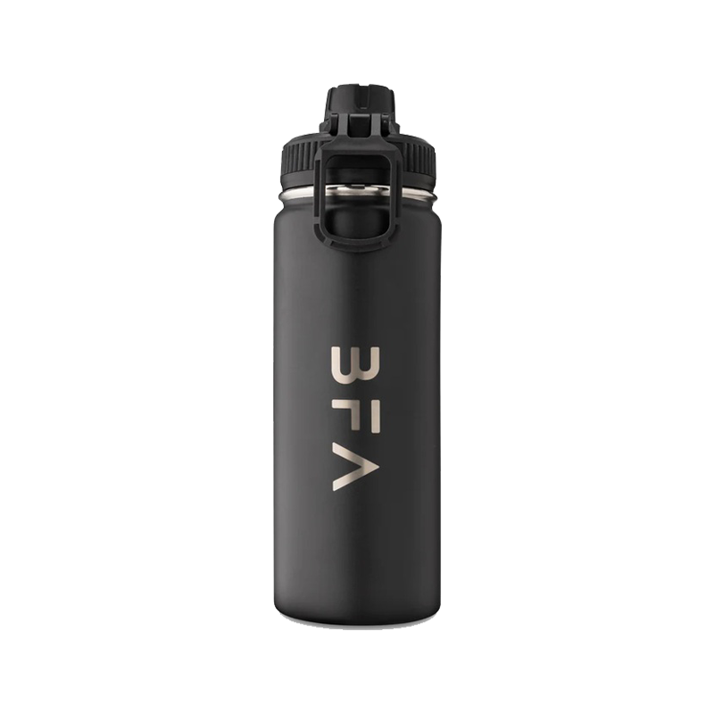 Built for Athletes - Flow Bottle - Black - 540ml