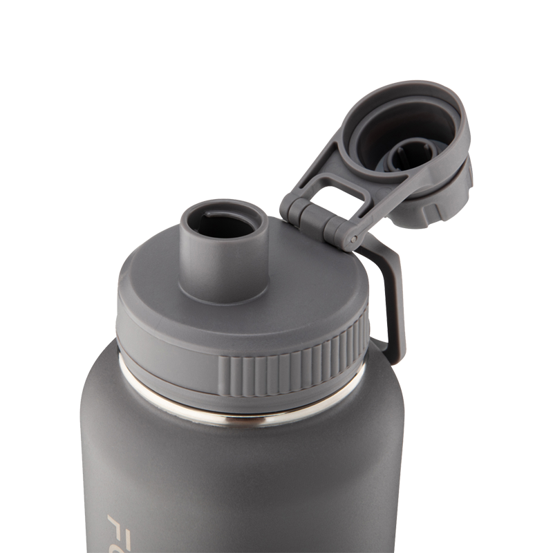 Built for Athletes - Flow Bottle - Graphite 1L